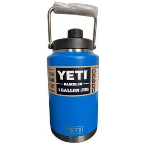 Yeti Rambler 1 Gallon Jug Big Wave Blue Leakproof Durable BPA-Free NEW